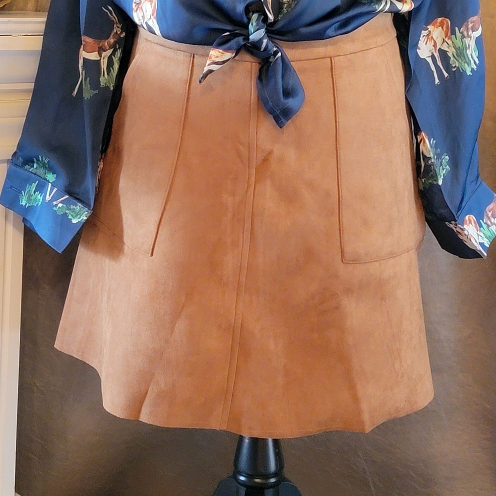 Linn & Laurel Seude Skirt